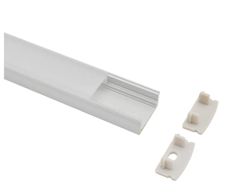 Anodized Aluminum Embedded /Surface-Mounted /Pendant LED Profile for LED Strip Lights - China