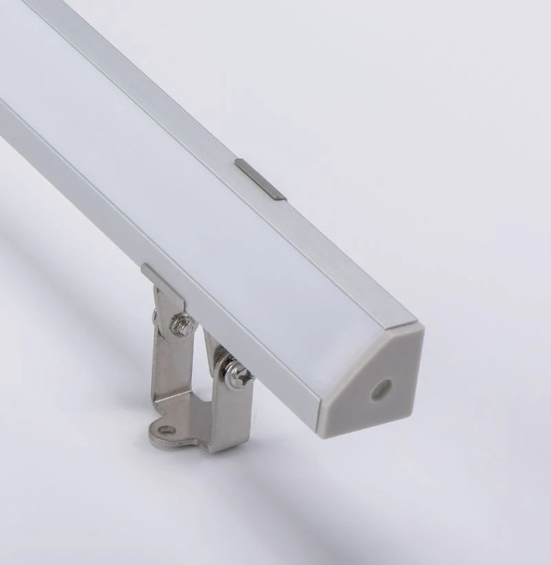 LED Aluminium Profiles with Right Angle Backing for Fitting Into Corners Such as Ceilings or Skirting