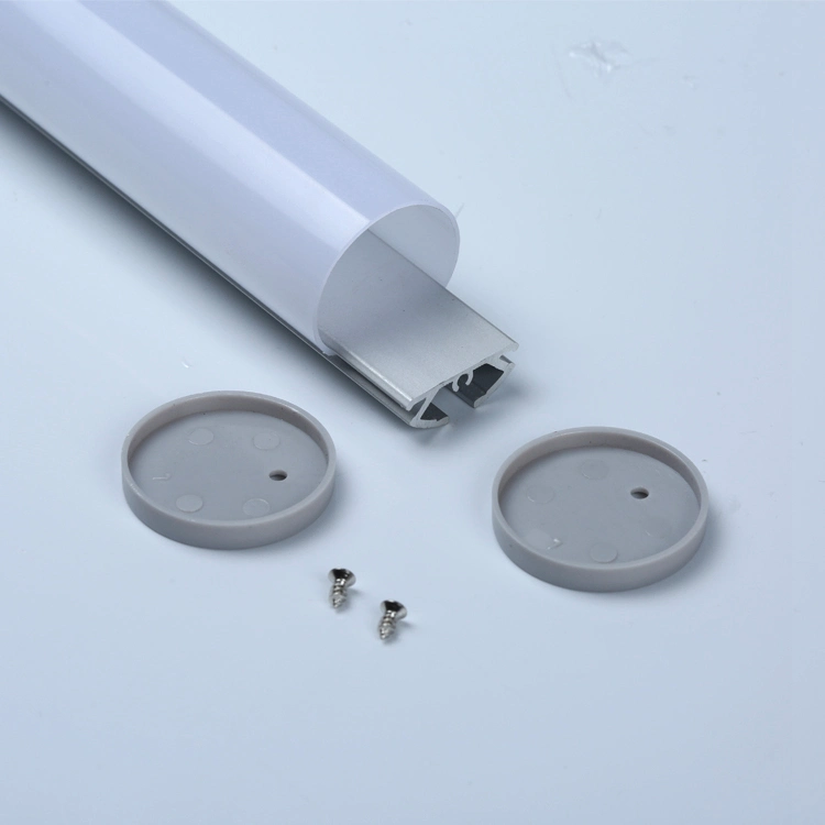 Customized 30mm Round LED Strip Profile Suspended LED Aluminum Profile