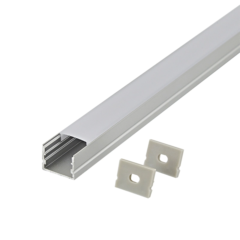 20X15mm Aluminum Profile for LED Grow Plant Lights LED Decorative Cabinet Light Housing LED Cupboard Light Profile