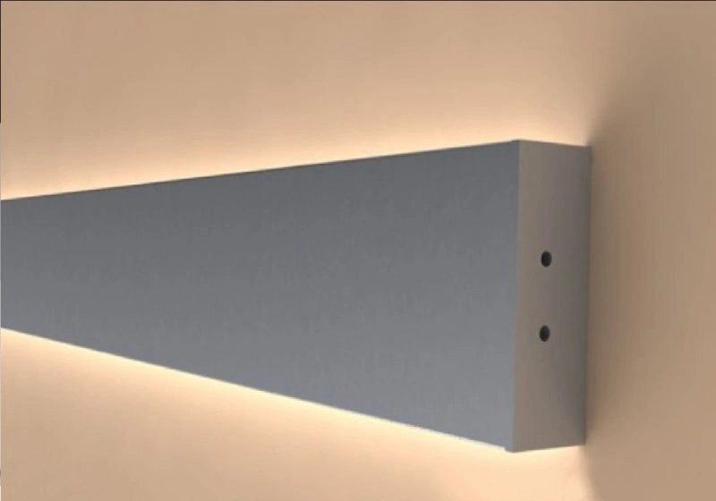 up and Down LED Profile Light with Two LED Strip Linear LED Profile for Interior Lighting