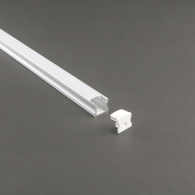 Customized Aluminum Alloy 6063 Surface Mounted Aluminum LED Profile for SMD LED Strip Light Aluminum Extrusion