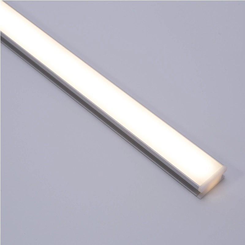 Small 10mm Inner Wide Floor Aluminum LED Profile for LED Strip Tape with Cover