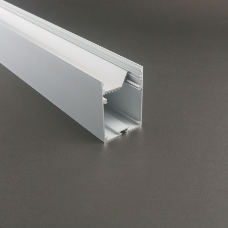 Super Wide LED Aluminum Extrusions for Recessed or Suspended Lighting