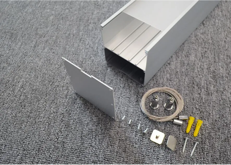 Surface Mount Aluminum Extrusion Profile Channel for Furniture/Commercial Lighting