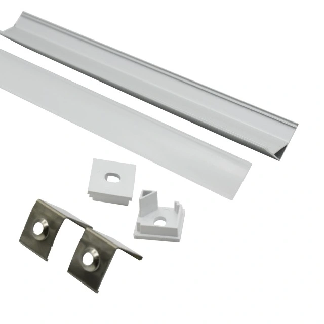 1616 Square 90 Degree LED Aluminum Profile for Linear Aluminum Light LED Aluminum Material