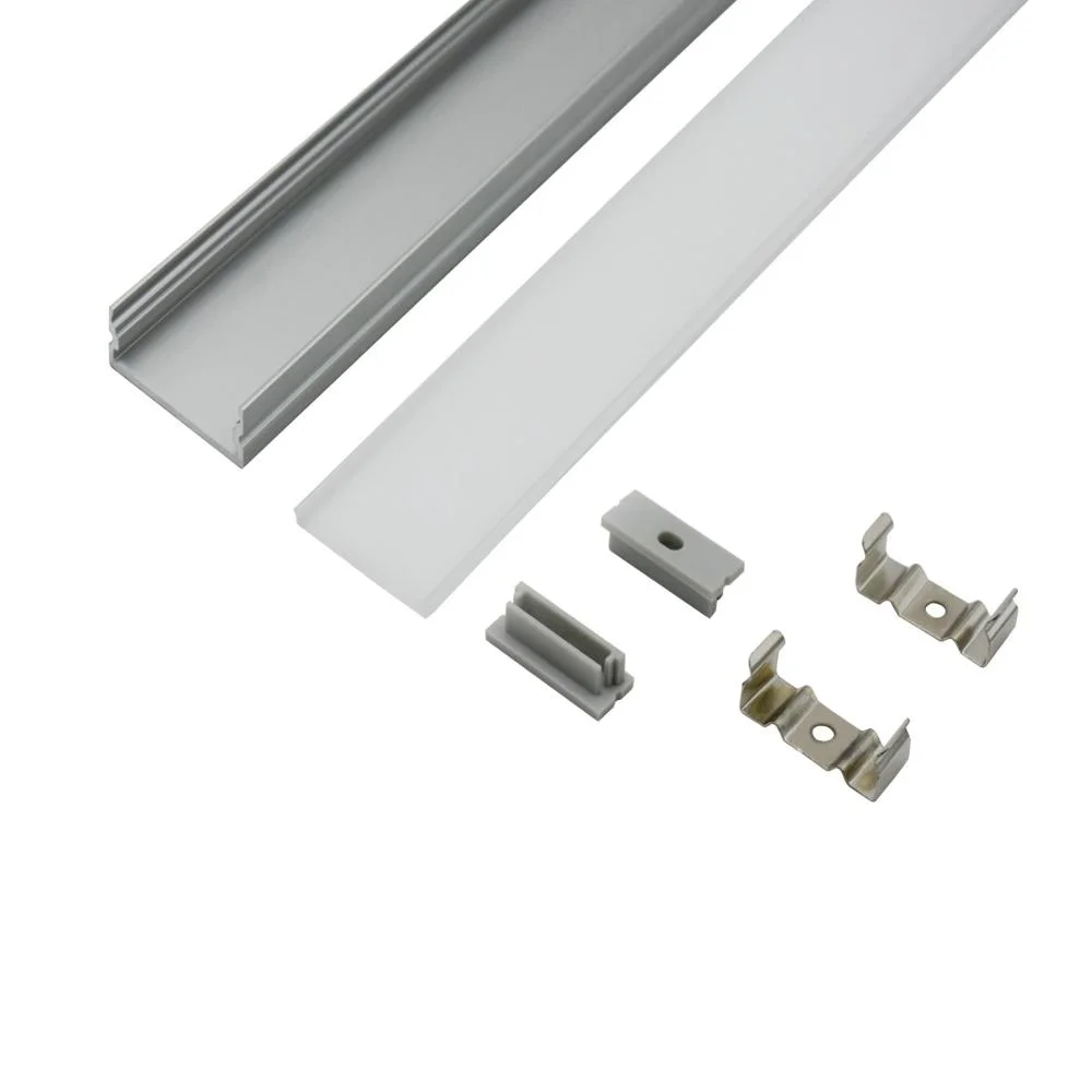 W30xh10mm Surface Mounting LED Aluminum Extrusion Profile for LED Strip Light