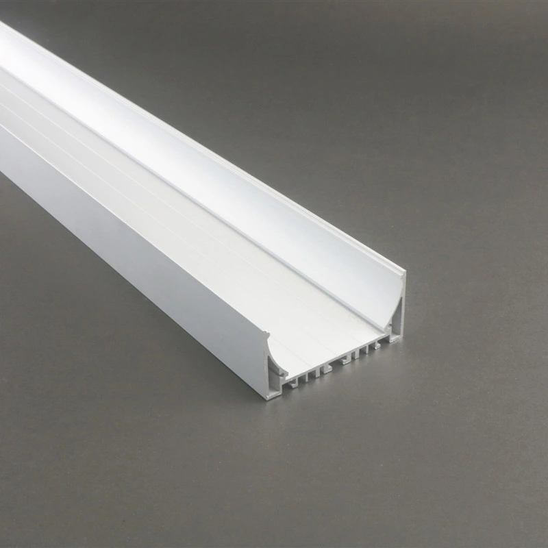 Alu-Tw7535 Square Housing LED Linear Strip Light Aluminum Extrusion Profile for Ceiling Recessed Wall Light