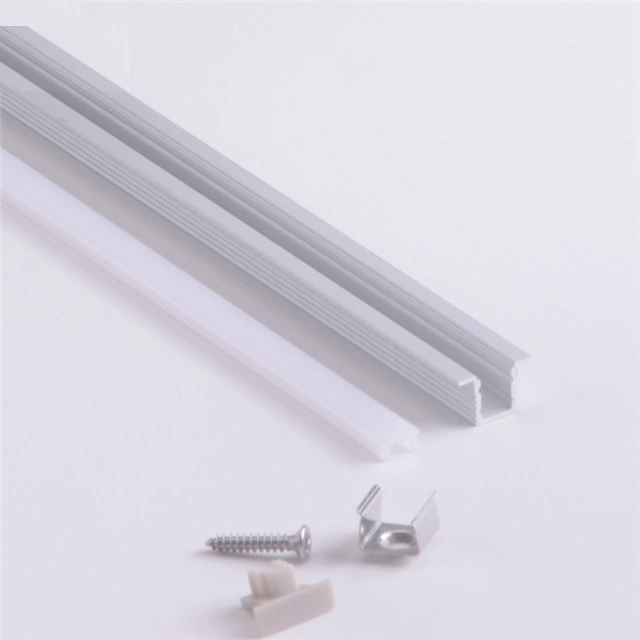 Ecoled Energy 2020 Hot Sell Ultra Slim LED Aluminum Profile with Flange for 5mm Wide LED Strip