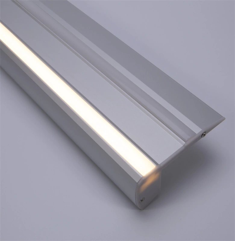 2020 New Double-Anodized Aluminum Extrusion LED Profile for Stair Nosing LED Profiles