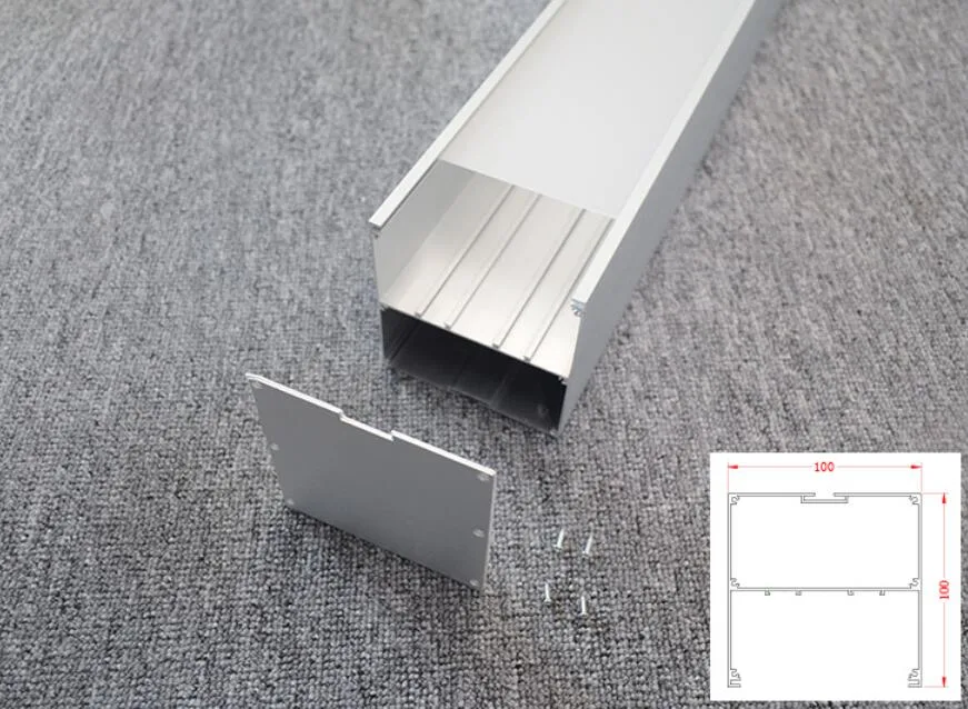 Surface Mount Aluminum Extrusion Profile Channel for Furniture/Commercial Lighting