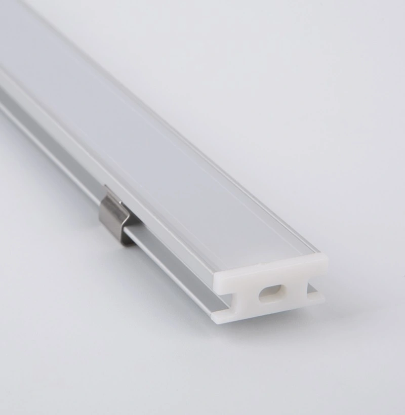 Small 10mm Inner Wide Floor Aluminum LED Profile for LED Strip Tape with Cover