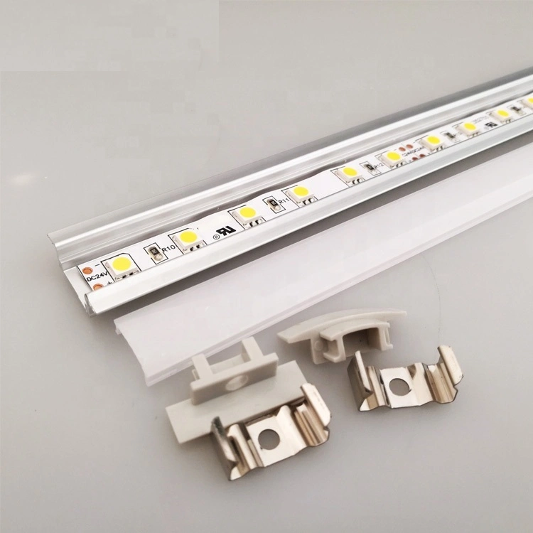 Hot Selling LED Aluminum Profile for Strip Light Flexible Aluminium Profile Wardrobe Lighting