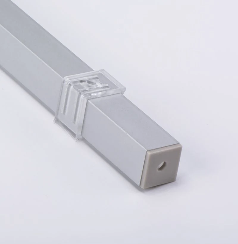 W16mm *H16mm Aluminum LED Soft Extrusion Profile for Kitchen Cabinet LED Channel Lighting