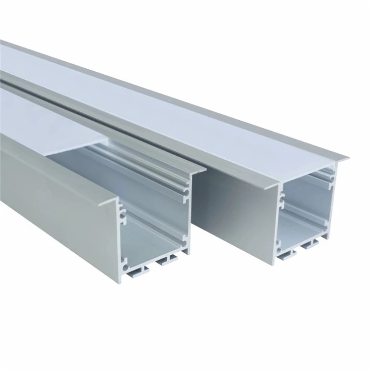 LED Channe Aluminum Extrusion Lighting for Suspended Mounting Residential Lighting