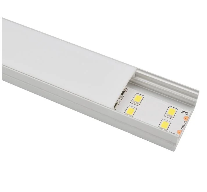 23mm Wide Anodized Aluminum Embedded /Surface Mount LED Profile for LED Strip Lights - China