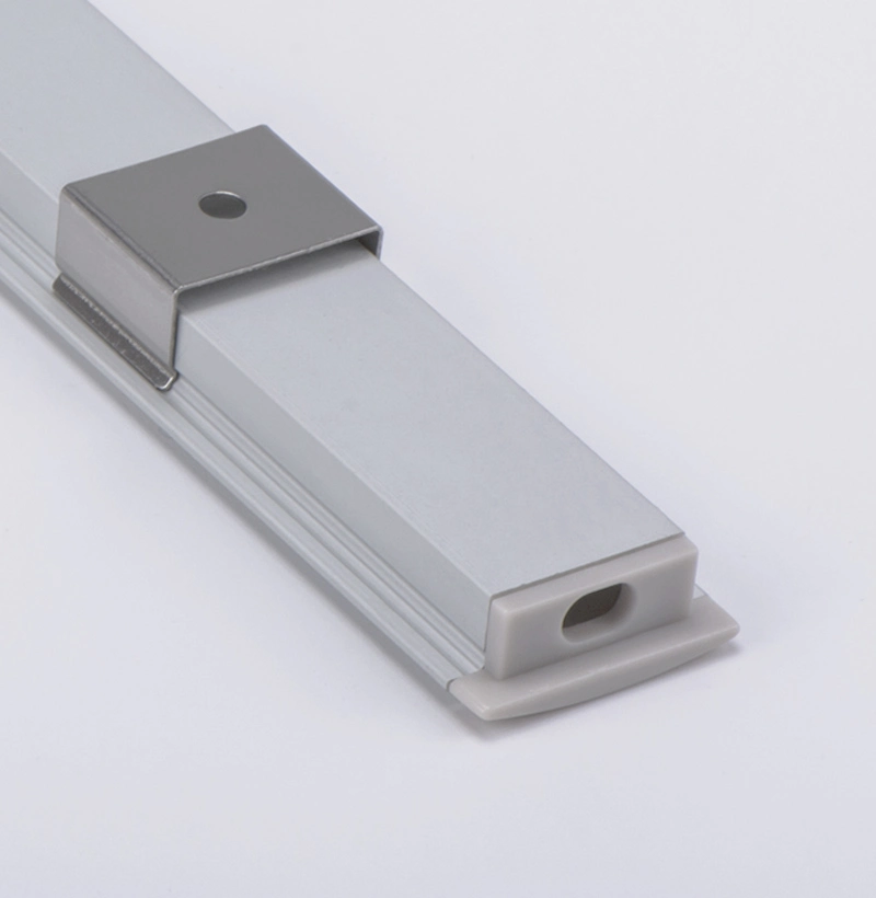 LED Aluminium Super Slim 8mm Extrusion Recessed LED Aluminum Channel 3 Meter LED Profile with Flange