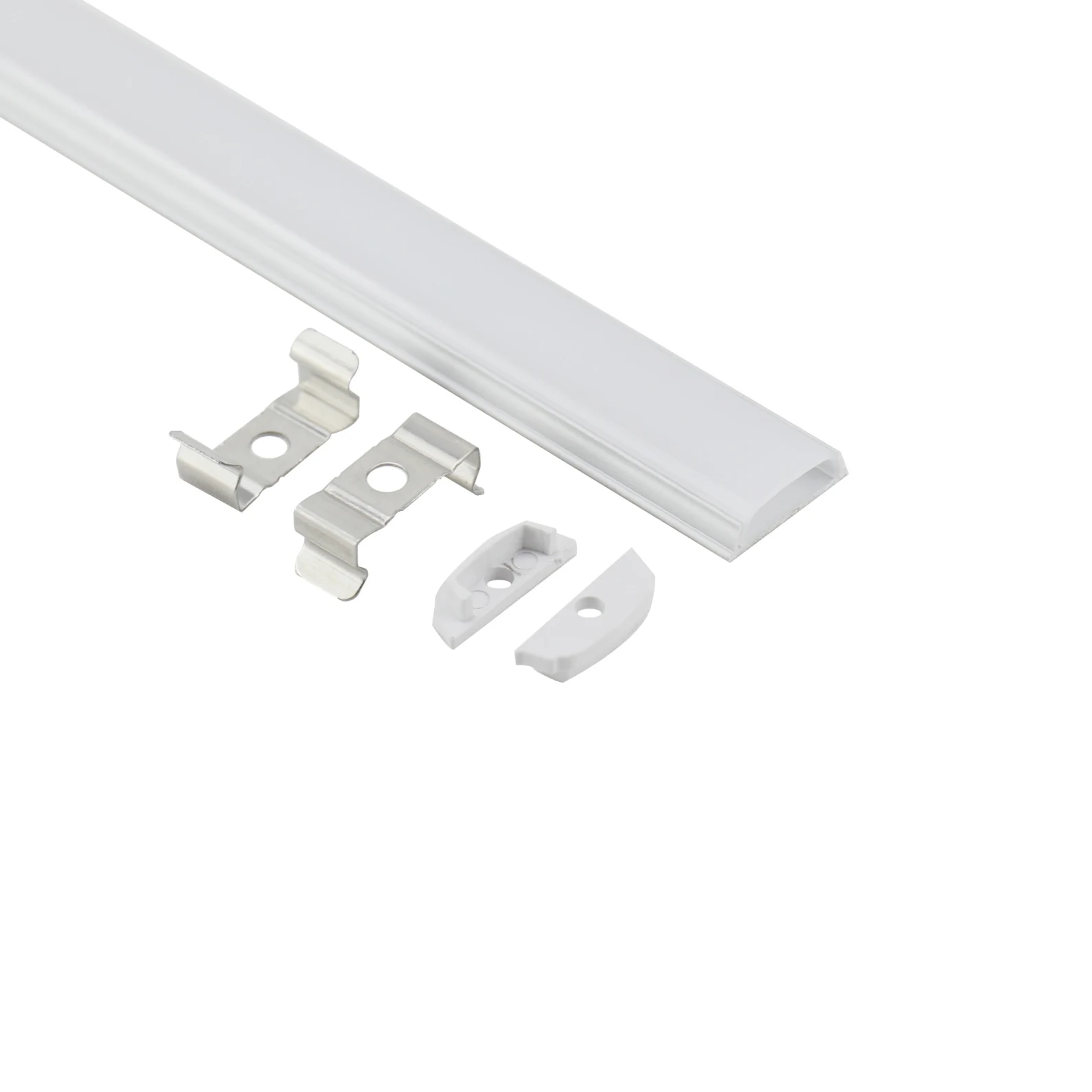 2m 3m 4m 5m 6m Long Flexible Bendable LED Aluminum Profile for LED Strip Light