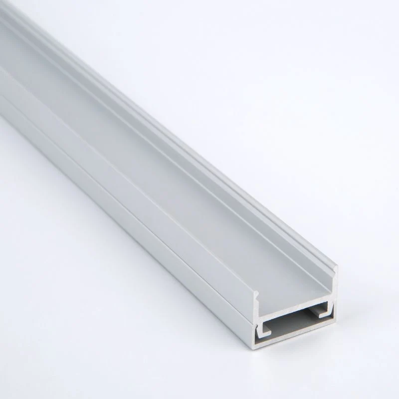 Double Channel LED Profile, Installed, Flexible Clip