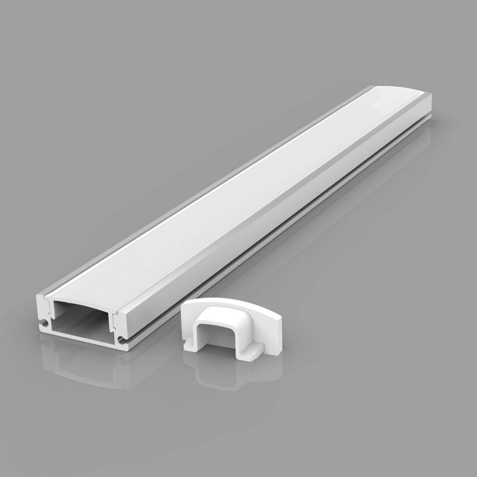 16*07mm Extruded Aluminum 1m/2m/3m LED Aluminum Channel for Surface Mount LED Aluminum Profile