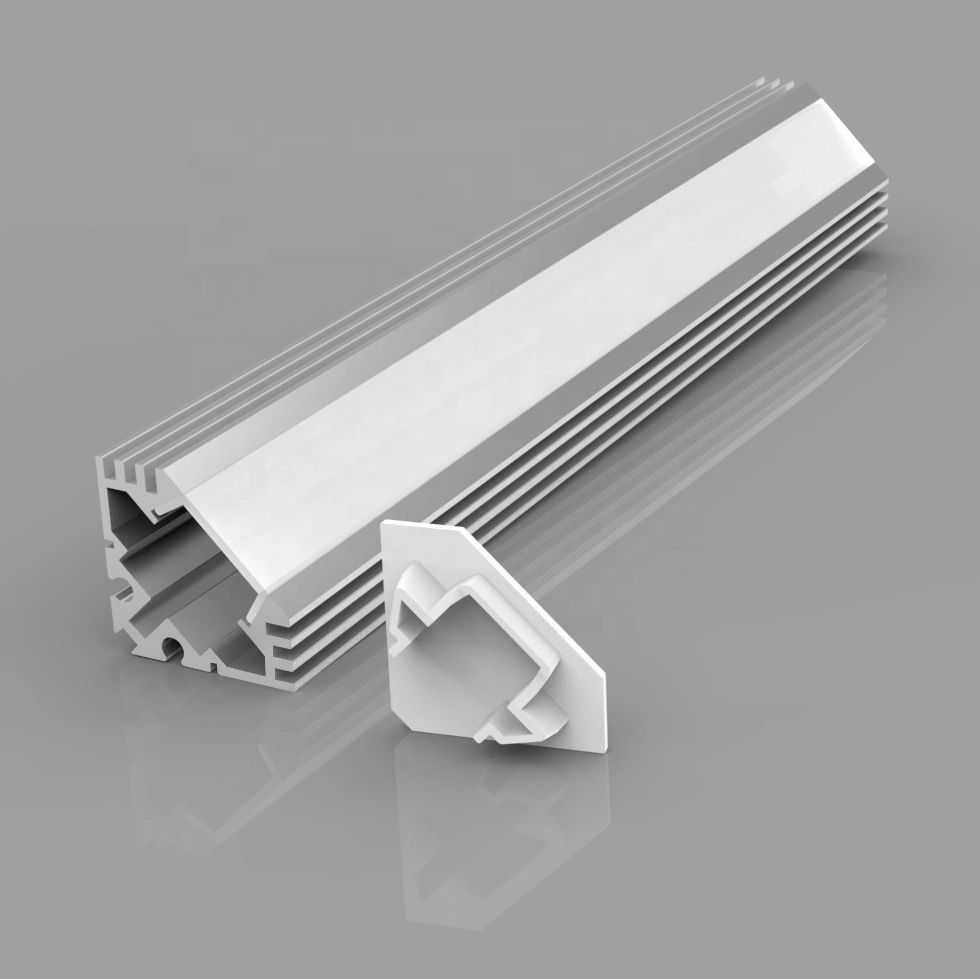 Alu-Tw1919 Ecoled Energy Corner Cabinet Light Channel Housing LED Aluminum Extrusion Profile