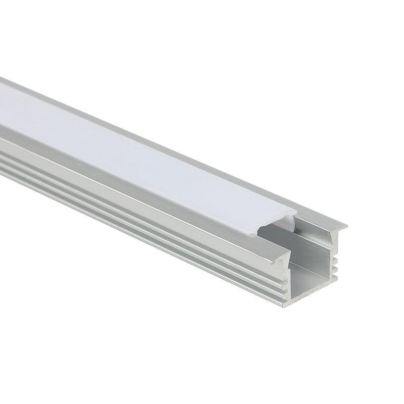 Alu-Tw2213 LED Luminaires Recessed Linear Aluminum Profile with Metal Mounting Clips