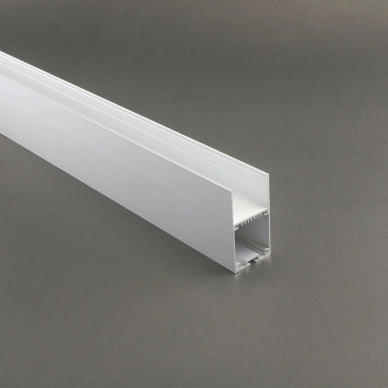 Alu-6635 LED Linear Light Aluminum Profile China Manufacture for Suspended LED Mounted Lighting