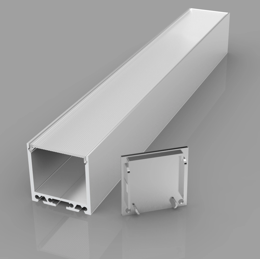 2020 Ecoled Energy 35mm Wide Aluminium LED Channel for Surface or Suspension Mounting Architectural Lighting and Decoration