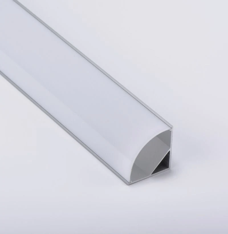 16*16mm Heat Sinking V Shape LED Strip Channel Surface Mounted Corner LED Aluminium Profile