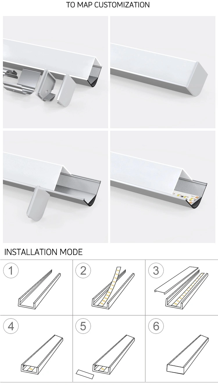 2020 Fashion Lighting Accessories LED Office Lighting Fixtures