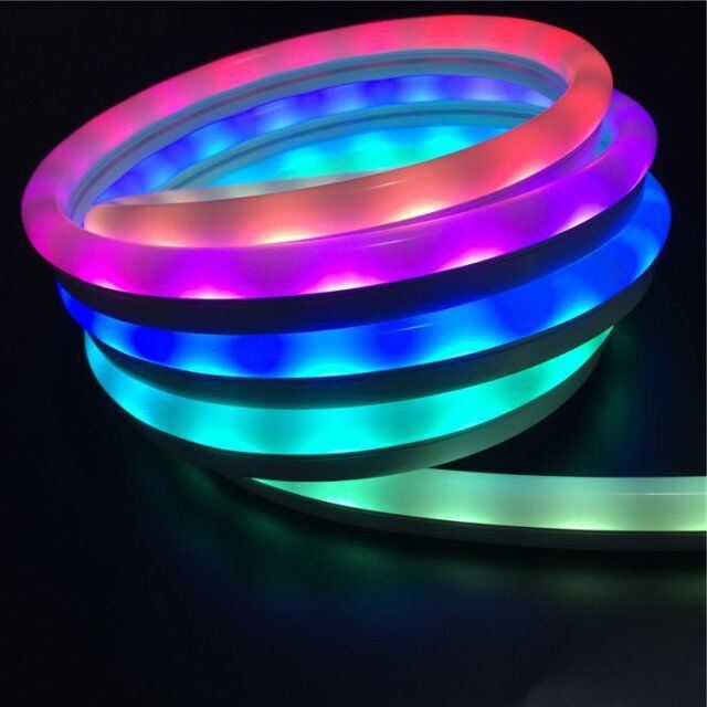 HD-10 *23D Full Color Silicone 2811 Neon Flexible LED Light Strip 5050