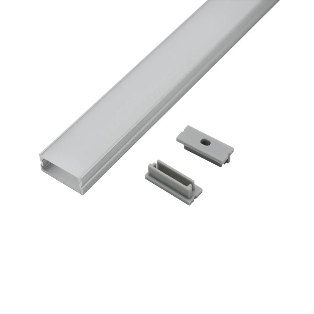 W30xh10mm Surface Mounting LED Aluminum Extrusion Profile for LED Strip Light