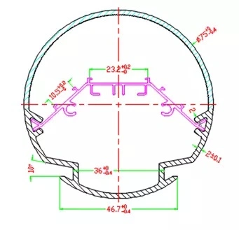 LED Strip Linear Light LED Aluminum Profile Decorative Light Bar Fixtures