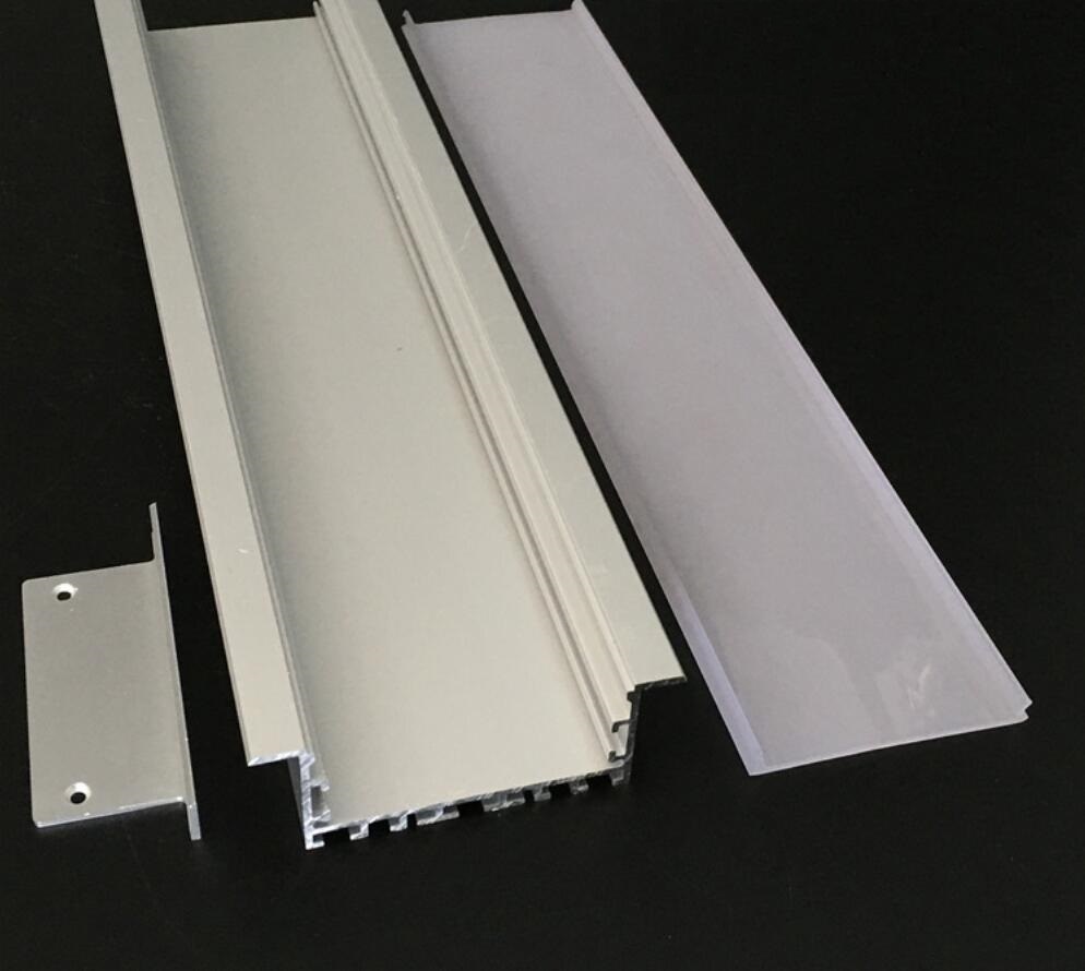 90*32mm Cove Light Housing Kit Concealed Linear Light Recessed Aluminum Extrusion Profile with 70mm Width