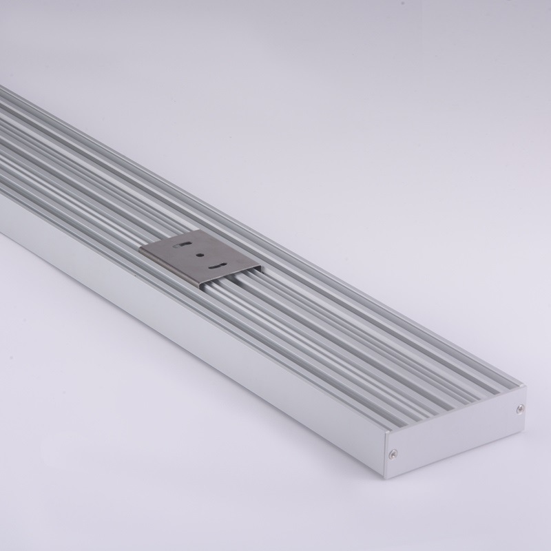 Super Brightness 80mm Wide LED Channel Aluminum Profile Extrusion for Recessed Pendant