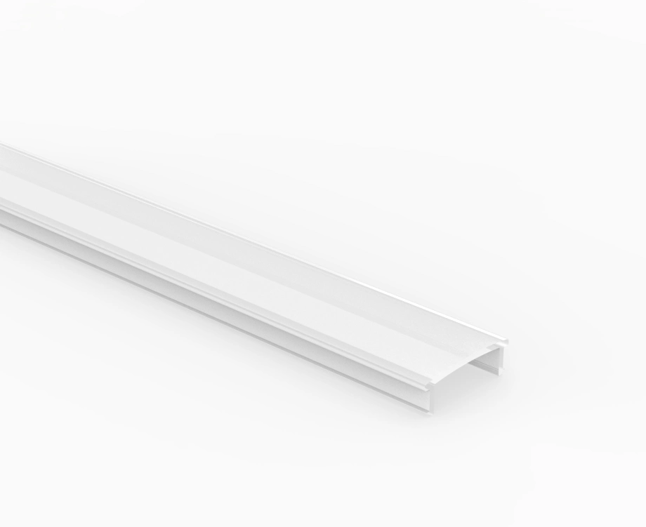 Ecoled Energy Slim Low Voltage Linear Profile 17mm U-Channel for Surface Mounted Exterior LED Aluminum Extrusions for Cabinet LED Lights