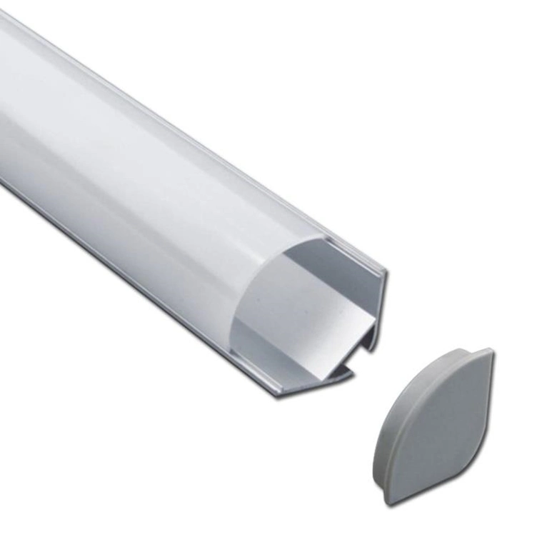 Alu-Tw3030 Profile LED Aluminum Extrusion LED Tube, Corner Aluminum LED Extrusion with Diffuser Cover Profile