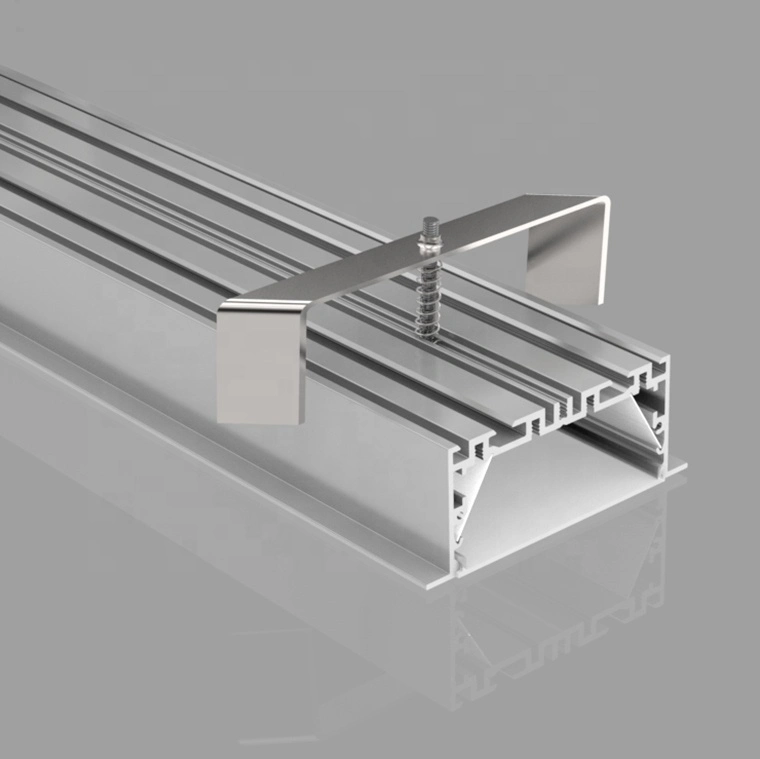 Aluminum Profile Heat Sink Extrusion Channel LED Strip Plastic for Decoretions