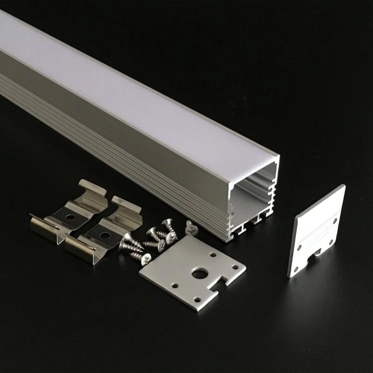 LED Linear Light Suspended Aluminum Profile Channel for LED Bar Strips Lighting