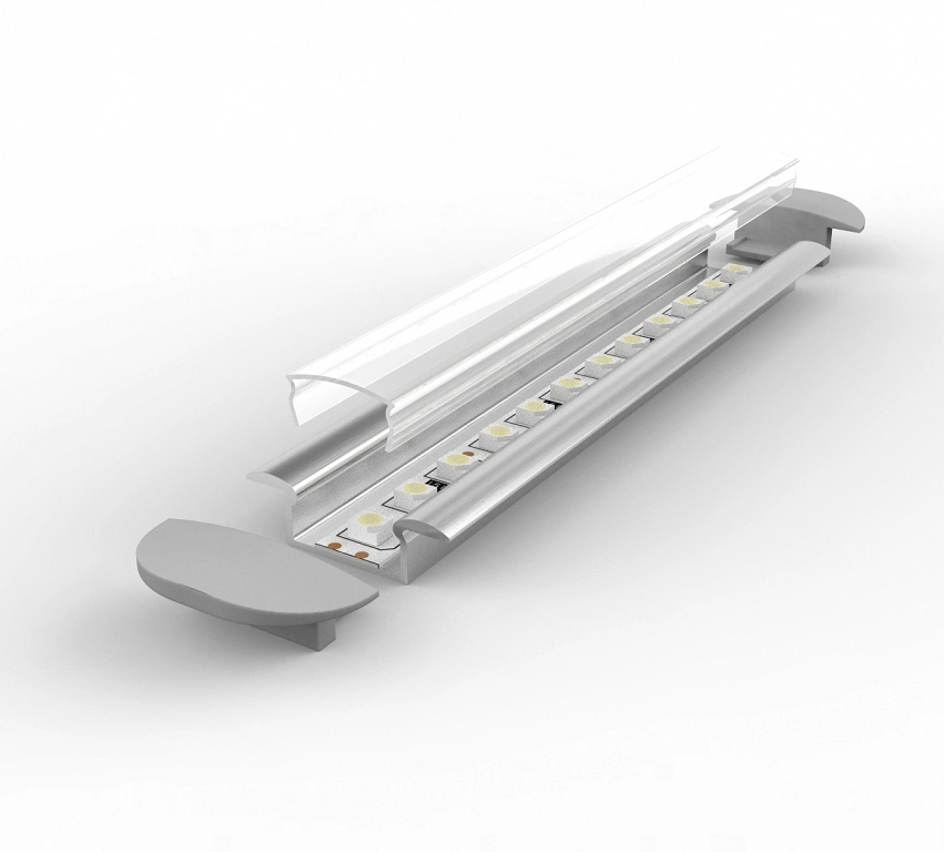 15*08mm LED Alu Profile (Recessed slim)