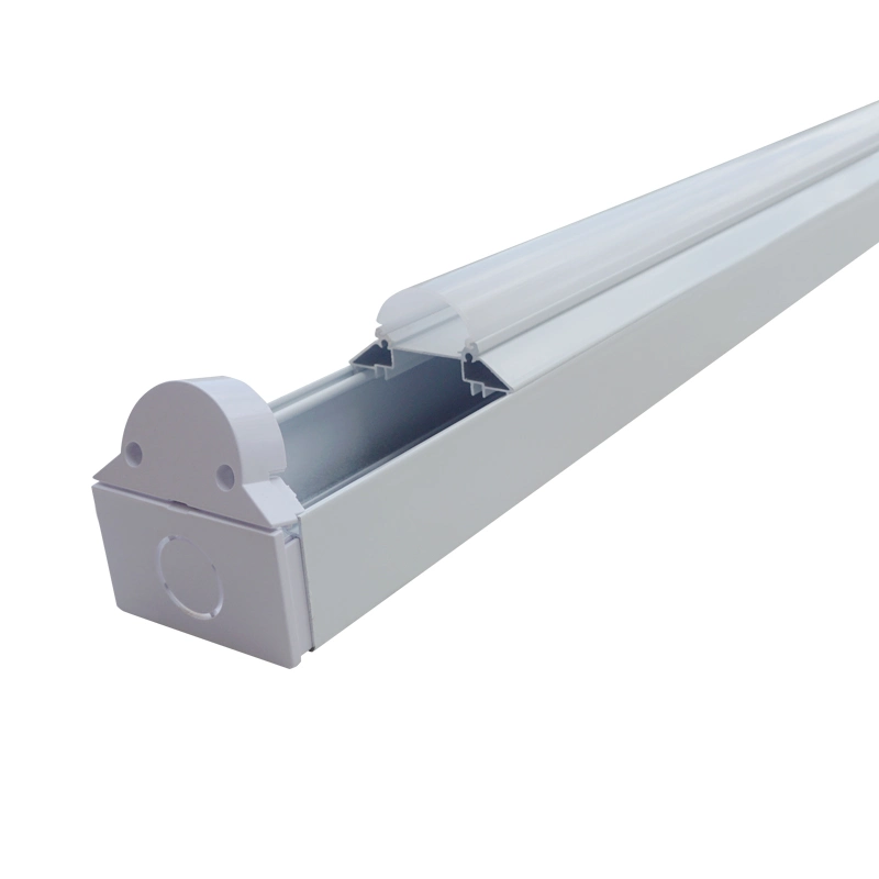 Ultra-Thin T8 LED Batten Tube Light Linkable Integrated Linear Light Fixture Housing