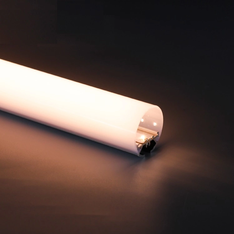 30mm*30mm Round LED Profile Aluminum Tube, Suspended Round Shape LED Aluminum Profile