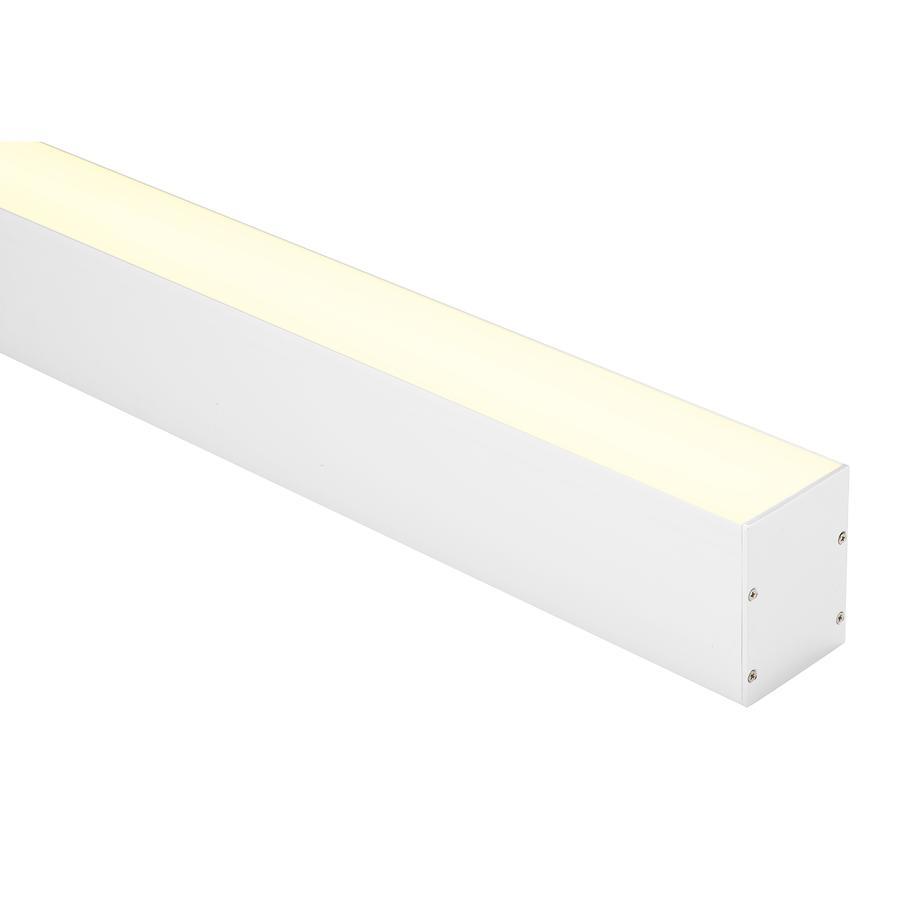 Alu6080 White Square Wall Washer up and Down Suspended Aluminium Profile