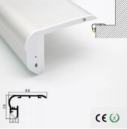 Custom Surface Aluminum Strip Extrusion Heatsink Light for Channel LED Aluminum Profile