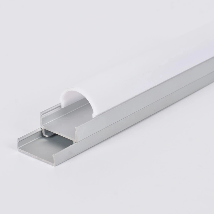 Alu-Tw2020 Specializes in Customizing LED Linear Lightweight Aluminum Profiles of Different Shapes for Staircases