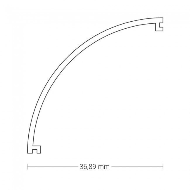 Triangular Corner LED 90 Degree Channel U Shape Aluminum Profile with High-Output Capable