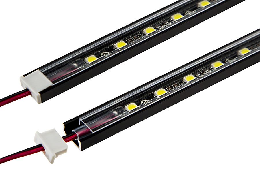 Low Profile Aluminum LED Strip Channel - Surface Mount LED Extrusion