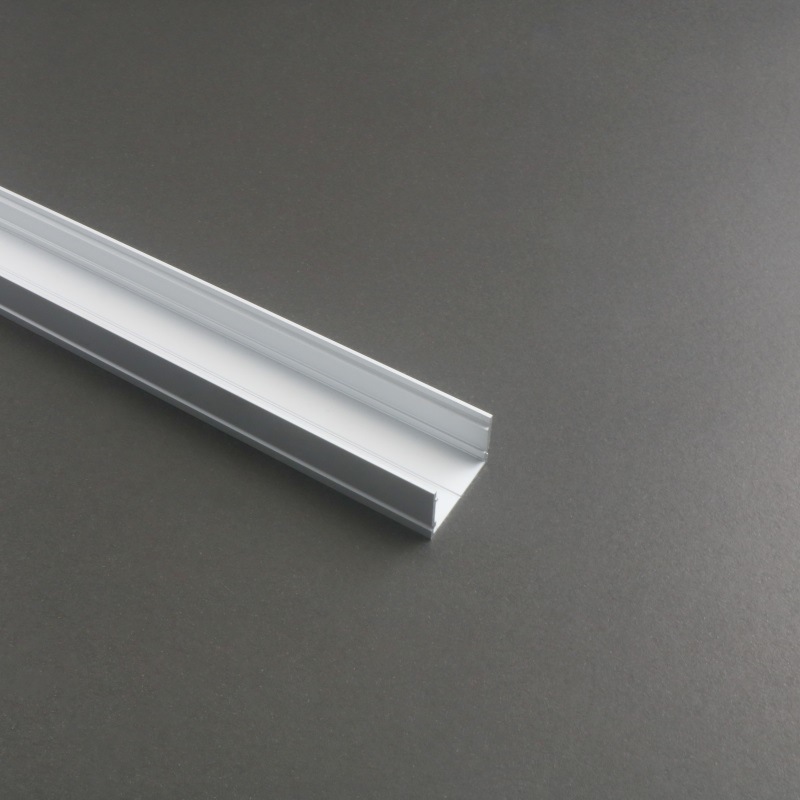 Kitchen Cabinet 30mm Wide Aluminium Track LED Lighting Extrusion Hollow Profiles for Ceiling Decoration Heat Sink