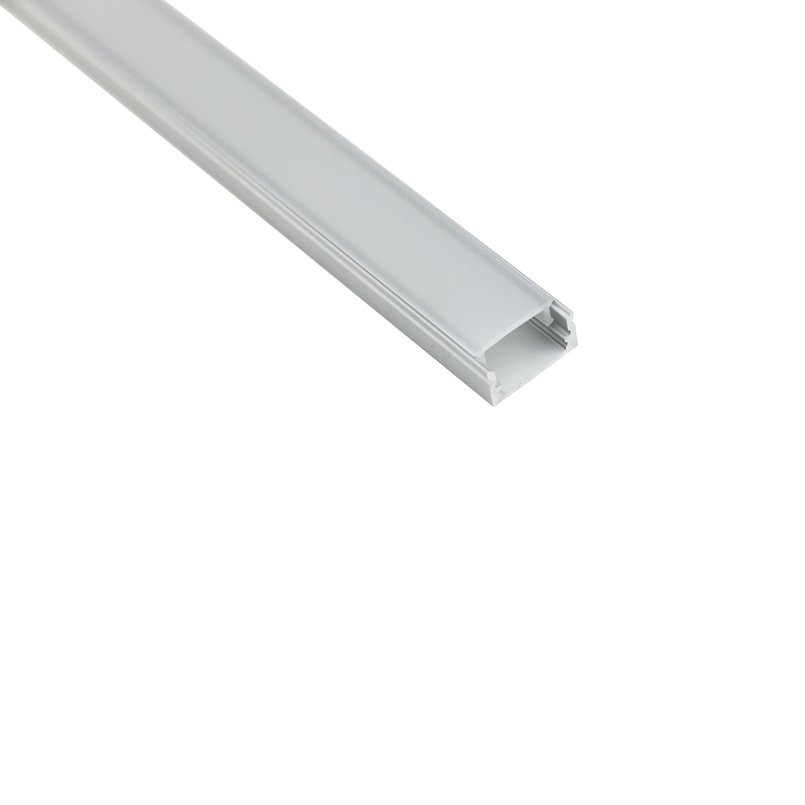 17X8mm New Design Wall Mounted Flat Aluminum Profile for OEM LED Handle Lighting and Kitchen Lighting