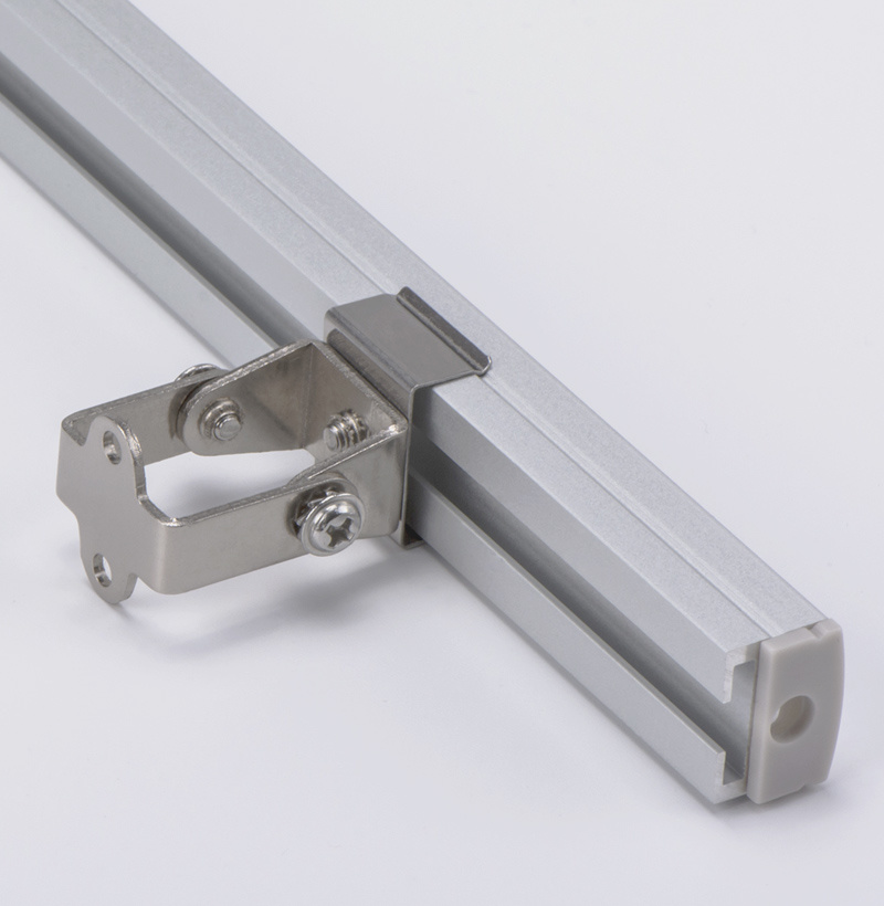 W17xh12mm Anodized Aluminium, Extrusion Aluminium LED Profile Surface Mounted Linear Light Bar